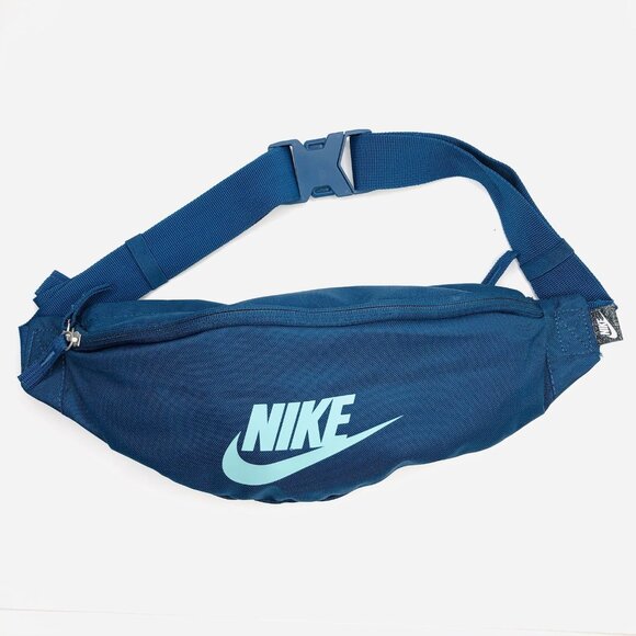 Nike Handbags - Nike Unisex Heritage Waist Bag Fanny Pack Blue Sport Adjustable Strap Gorpcore